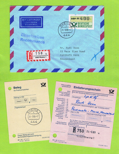 Raro 400 pfg primo giorno - raro,